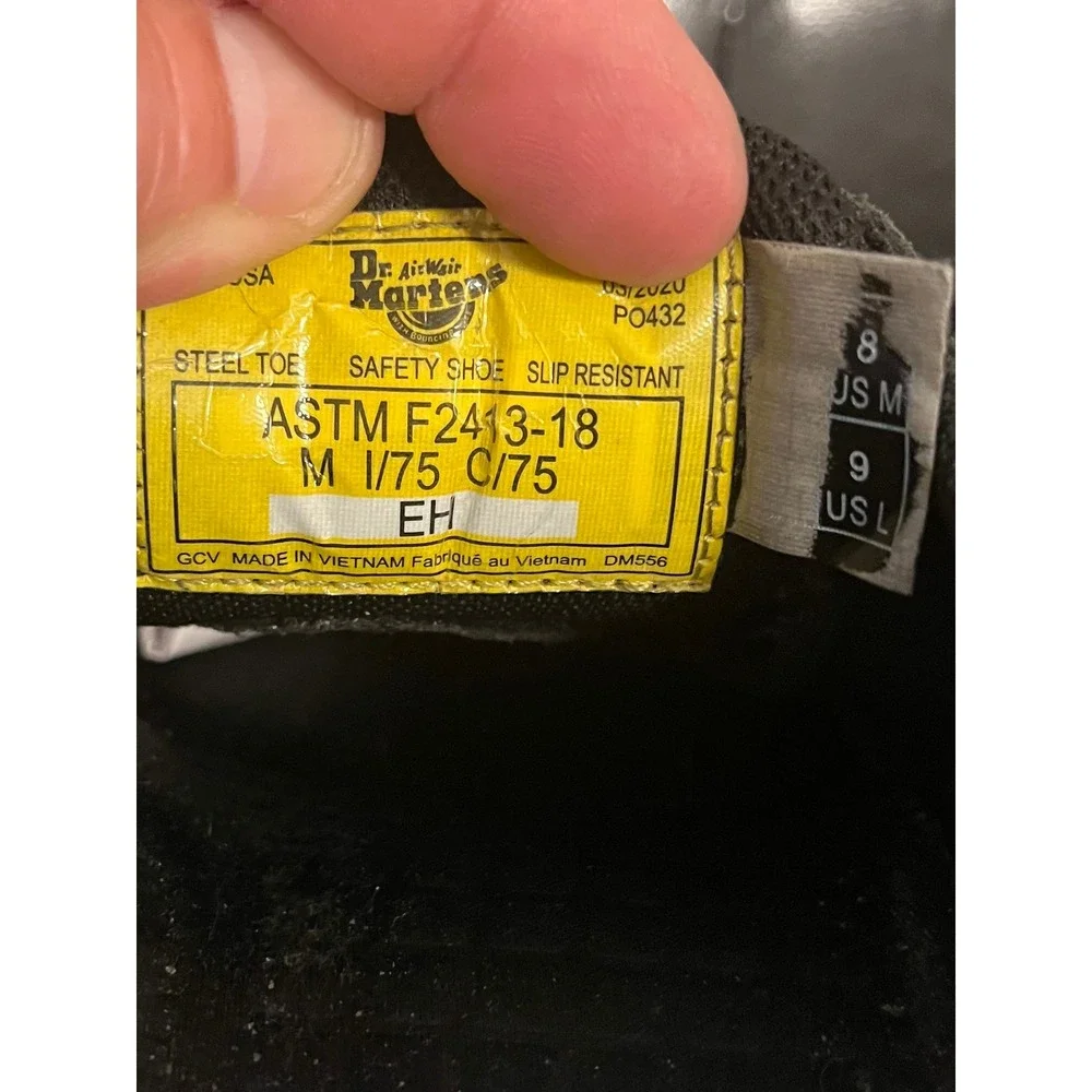 Dr. Martens Industrial Steel Toe Safety